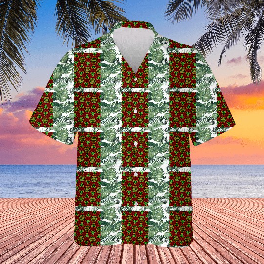 enchanting abstract seamless pattern Hawaiians