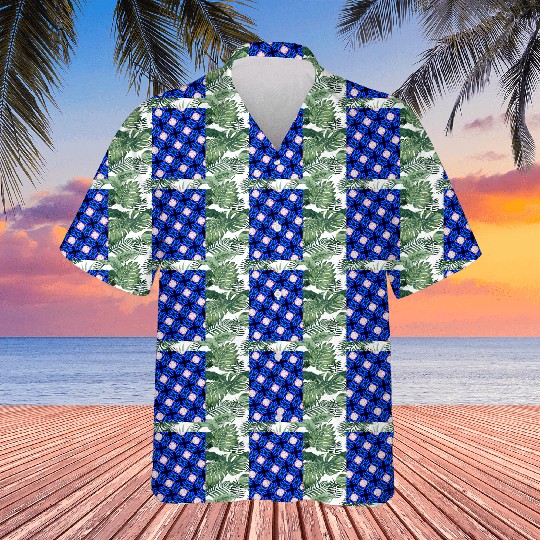 enchanting abstract seamless Hawaiians
