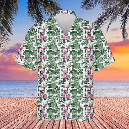 Coolest Big Sister 2023 Baby Pregnancy Dino Girls Hawaiians