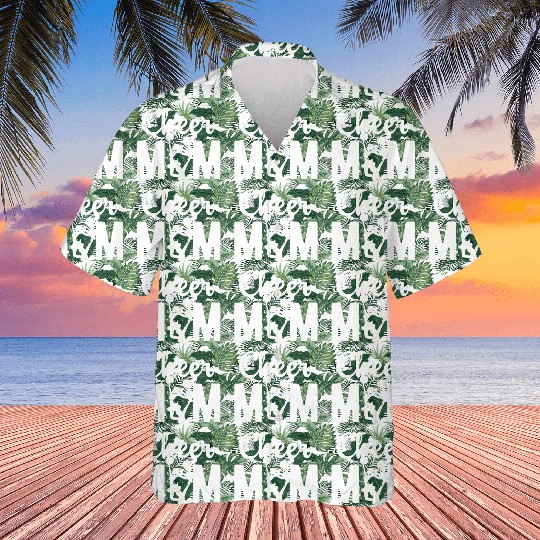 Womens Cheer Mom Gymnastics Cheerleading Mom Squad Hawaiians