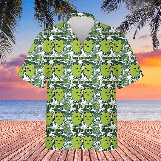 Kawaii Olive You for funny quote lover Hawaiians