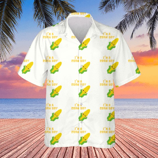 Corn Boy - Corntastic Design Corn Kid Hawaiians