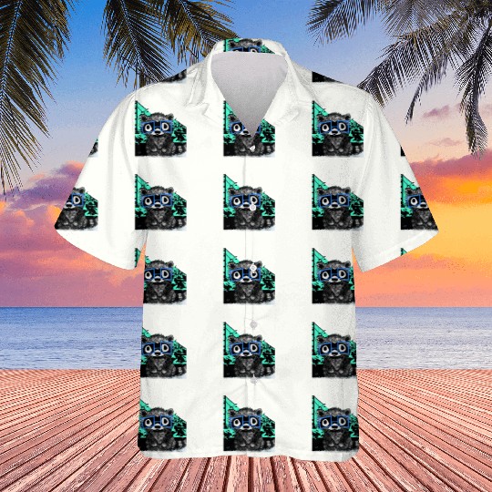 Raccoon #3 Mary Jane Bookworm Hawaiians