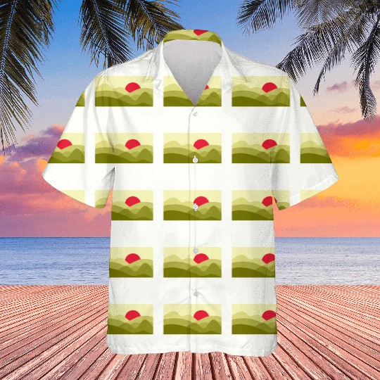 Minimalist Sun Lime Green Hawaiians