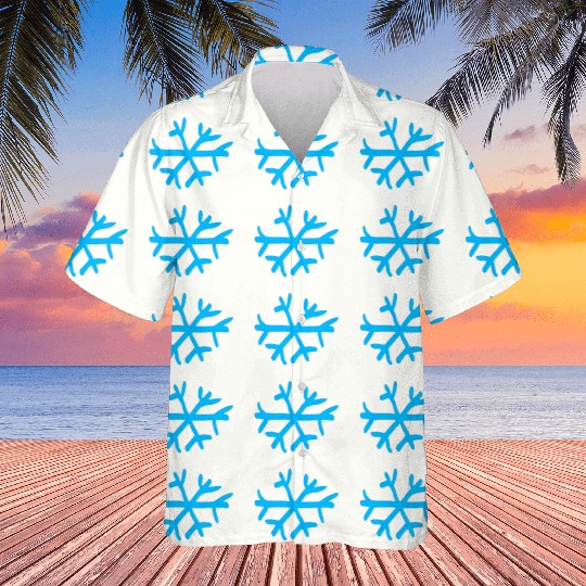 Blue Snowflake Hawaiians