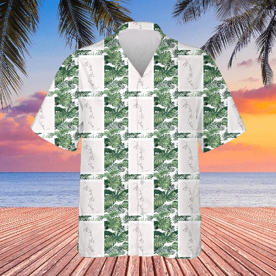 Couple Kiss line art Art Print Hawaiians