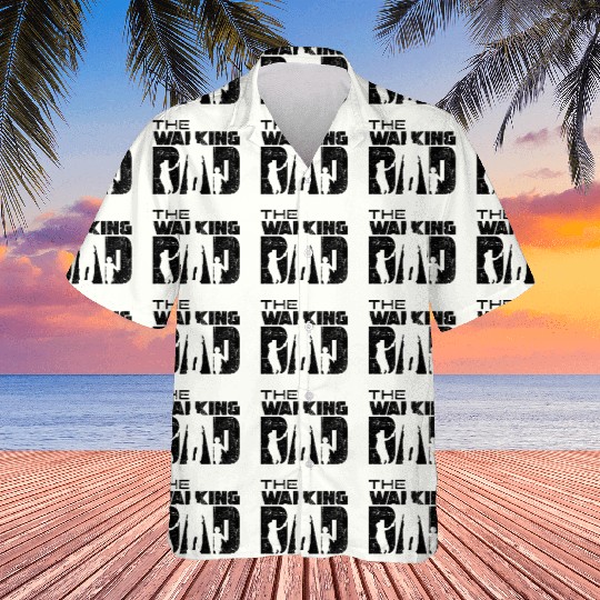 The walking dad Hawaiians