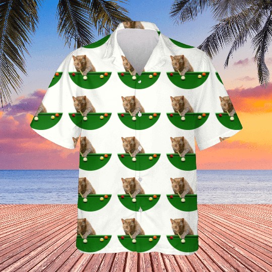 9 BALL POOL CAT Hawaiians