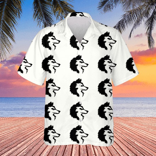 Alpha Wolf Cool Logo Hawaiians