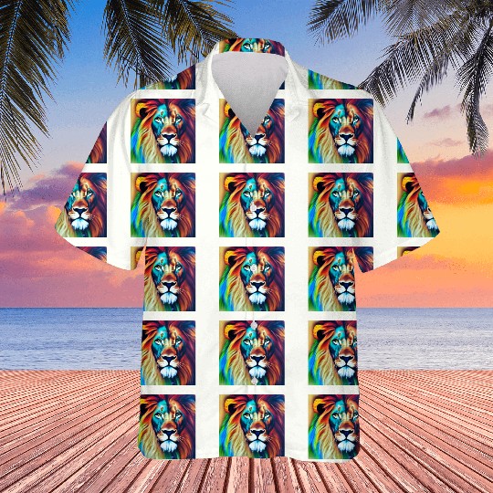 lion/Unique designs/lion Hawaiians design