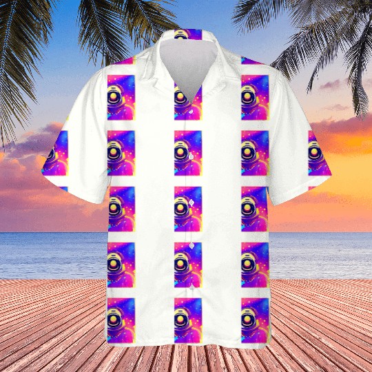 Astronaut neon colors Hawaiians