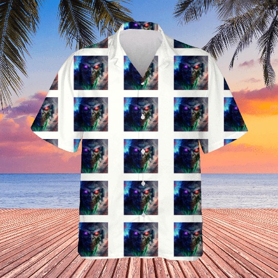 ZOMBIE IRON MAIDEN (version 12) Hawaiians