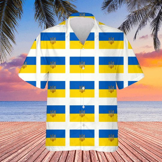 Flag of Ukraine Hawaiians