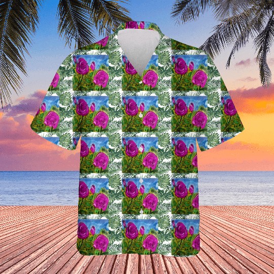 Hand Painted Roses Hawaiians Hawaiians Mugs Tote Bags