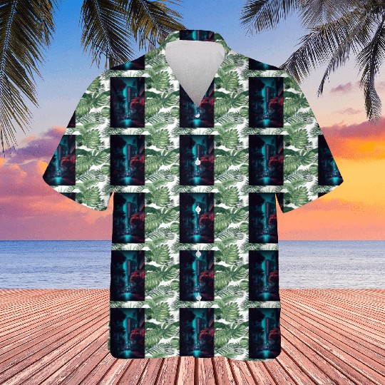 Tokyo Japan Japanese Aesthetic Graphic Night Scene Hawaiians