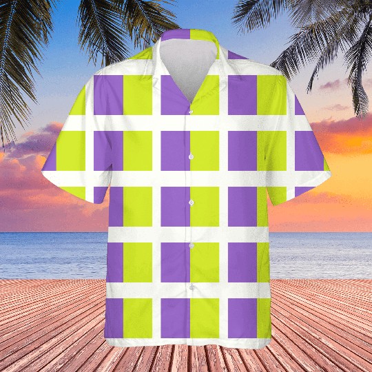 Two Color Rectangle. Interaction Hawaiians