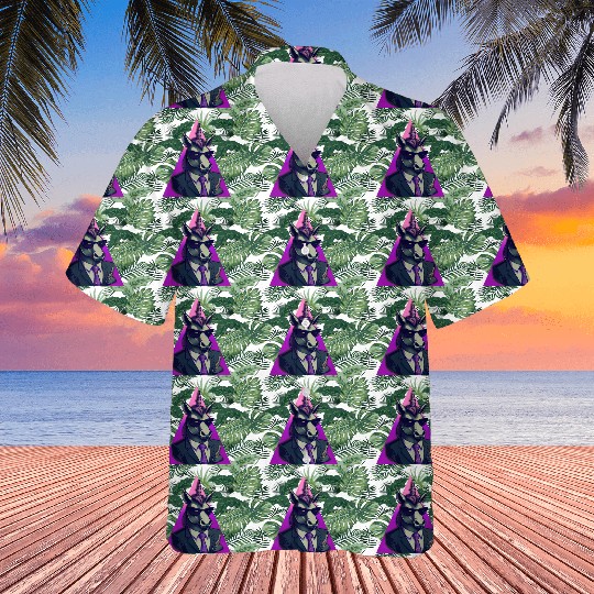Unicorn Wearing A Suit Hawaiians