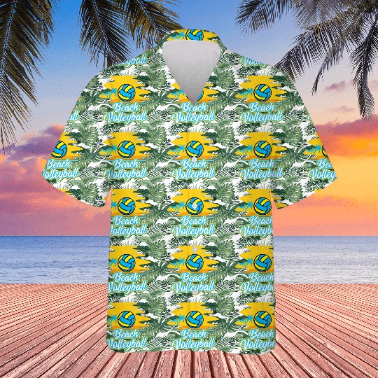 Volleyball Sport Lover Beach Volleyball Player Hawaiians