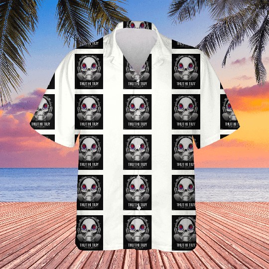 The Truth is Out There a design featuring alien Hawaiians