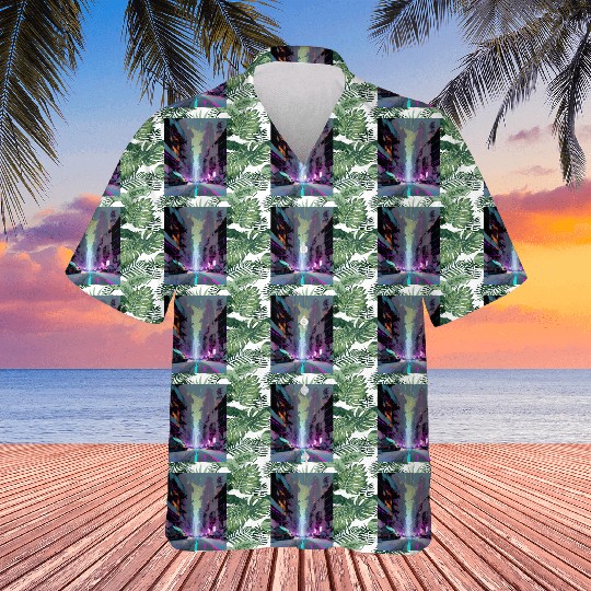 Modern Gothic AI PRINT Hawaiians
