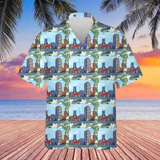 Manhattan NY - Boats By Manhattan Skyline Hawaiians