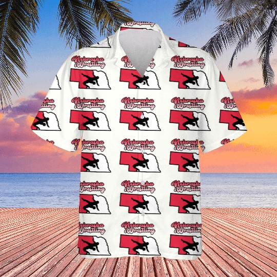 Nebraska Wrestling (State Colors) Hawaiians