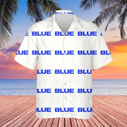 USA Election Vote Blue Minimalist Hawaiians