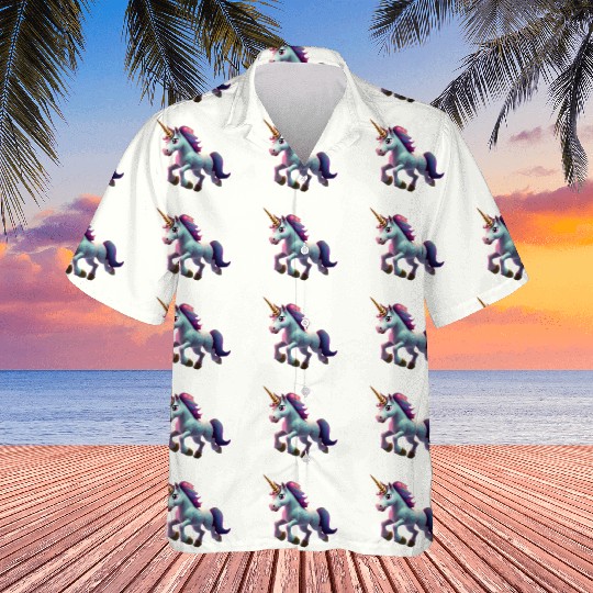 magic unicorn cartoon horse pony Hawaiians