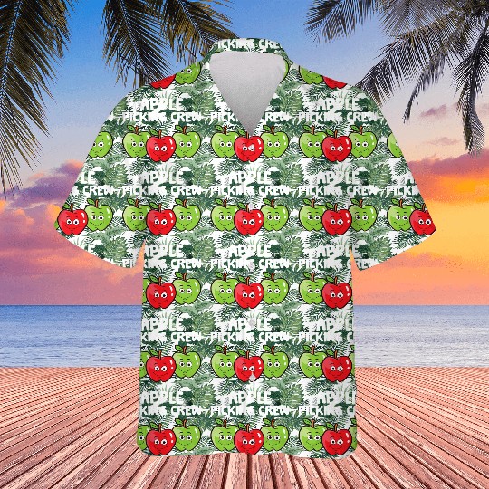 Apple Farmer Apple Lover Fruit Funny Apple Picking Hawaiians