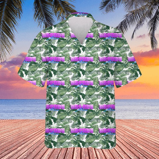 Retro 90s Arcade Adam Logo Hawaiians