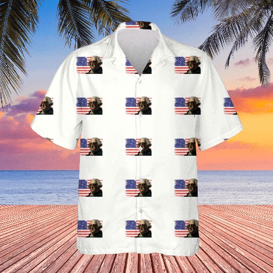 Merica George Washington Independence Day USA Hawaiians