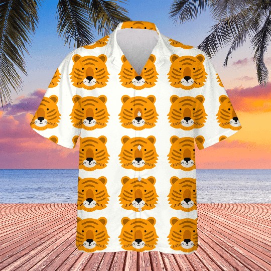 Cute Tiger Hawaiians