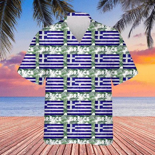 Greek Greece Flag Hawaiians