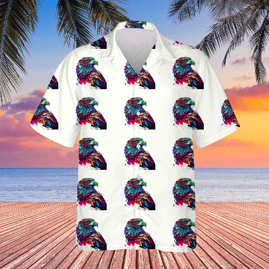 psychedelic eagle Hawaiians