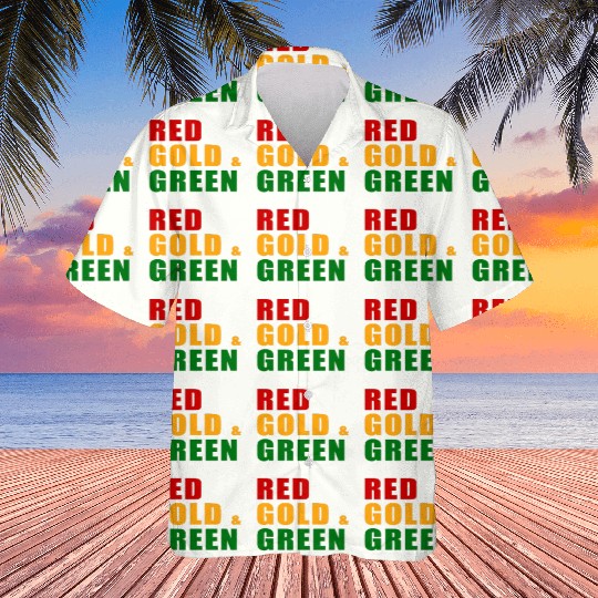 Red, Gold & Green Hawaiians