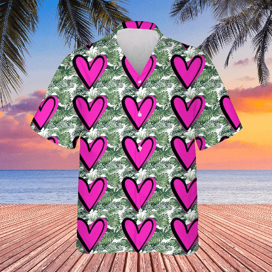 Pink Heart nature Hawaiians