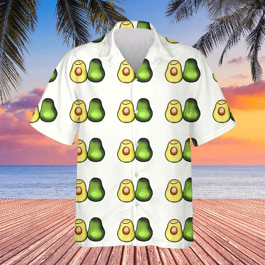 Cute Green Avocado Hawaiians