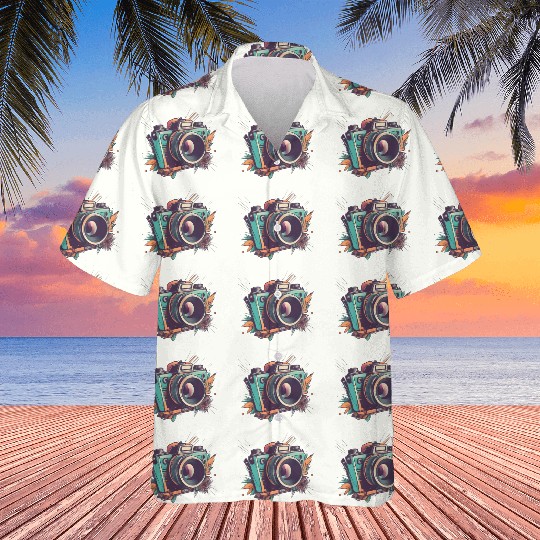 Tropical colors camera Hawaiians