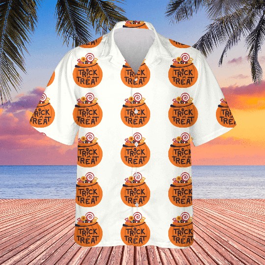 Pumpkin trick or treat Hawaiians