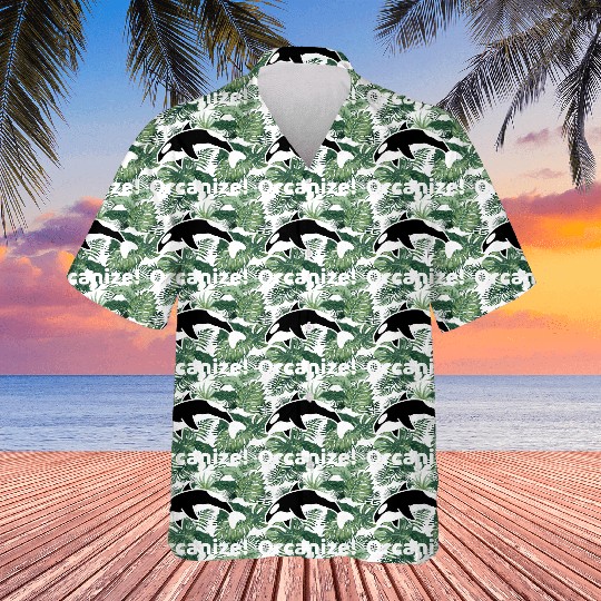 Orcanize Funny Team Orca Killer Whale Lover Gift Hawaiians