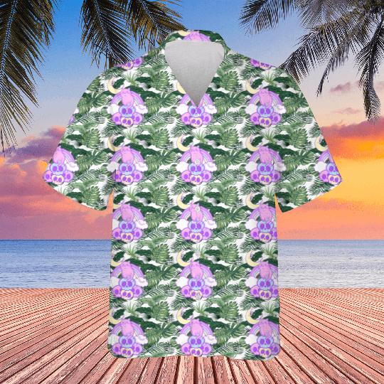 Pastel Goth Cat Skull Lover Cute Gothic Yami Hawaiians