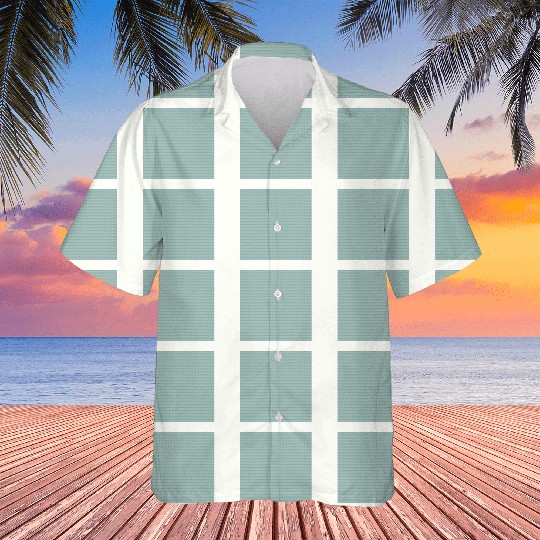 Teal Minimal Texture Hawaiians