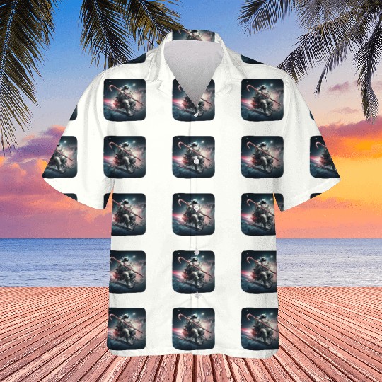 Future Santa Claus in Space Hawaiians