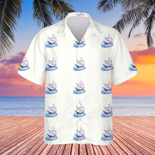 Ice Sailing Unicorn Ice Sailor Ice Boating Hawaiians