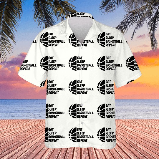 Eat, Sleep, Basketball, Repeat, Elegant Hawaiians