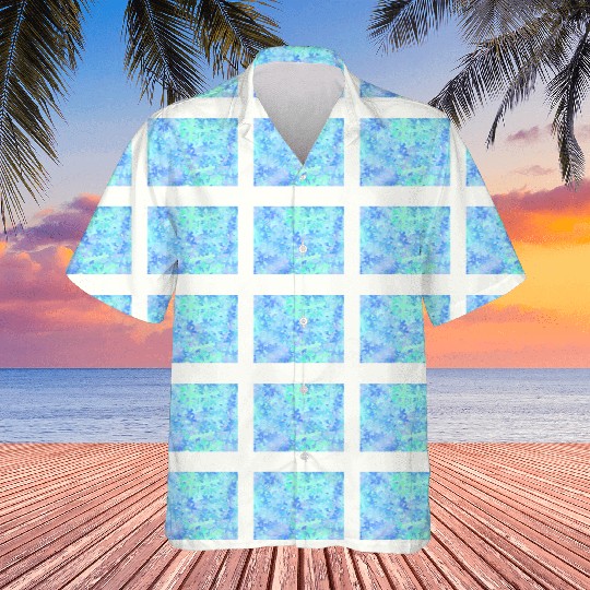 Crystal Snowflake Pattern Hawaiians