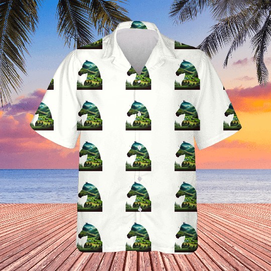 Nature in Horse Pattern Hawaiians