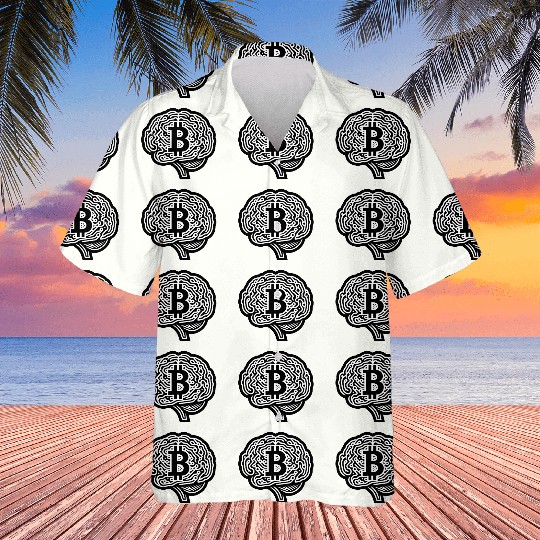 Bitcoin symbol crypto coins brain mindset 3 Hawaiians