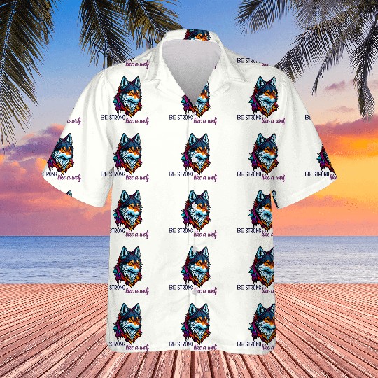 Wolf inspired Hawaiians collection.