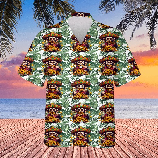 Cinco de Mayo Monkey Hawaiians